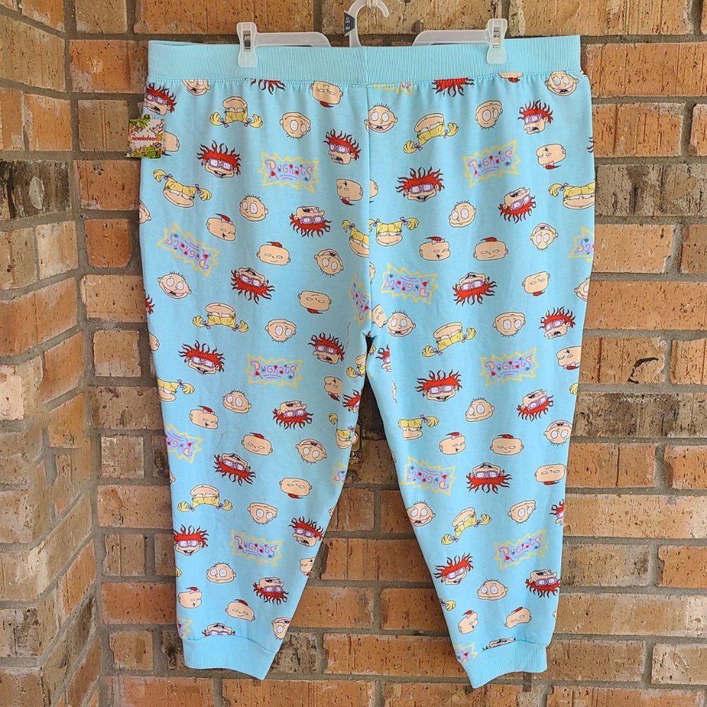 Nickelodeon Women's Printed Easy Care Pajamas Pants Jogger Rugrats Size 3X - Picture 4 of 12